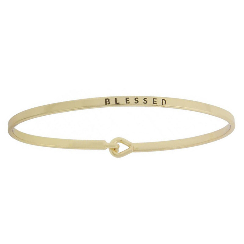 Blessed Bangle Bracelet - Gold