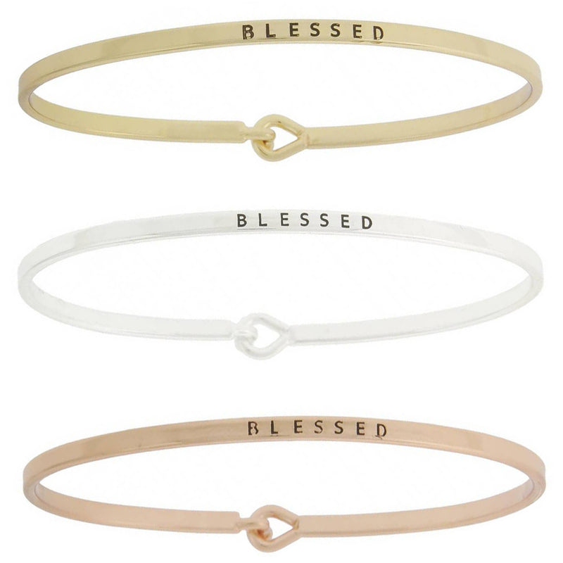 Blessed Bangle Bracelet - Assorted Colors