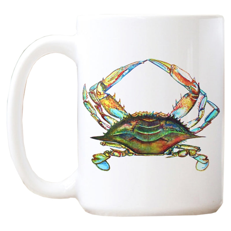Chesapeake Bay Blue Crab Watercolor Art Mug