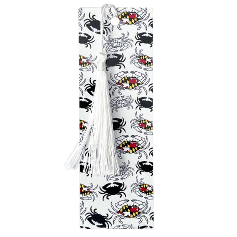 Maryland Crabs Metal Bookmark