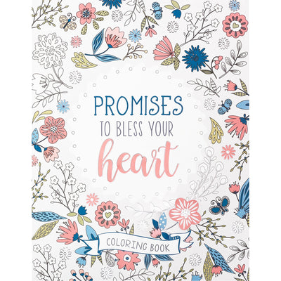 Christian Coloring Book - Promises to Bless Your Heart