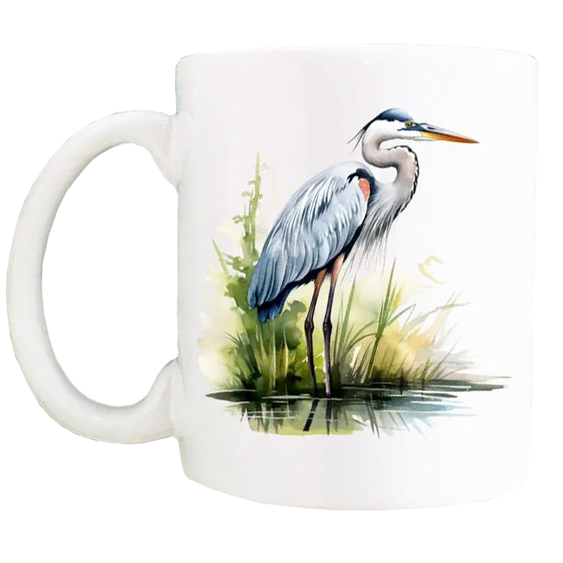 Great Blue Heron Coffee Mug