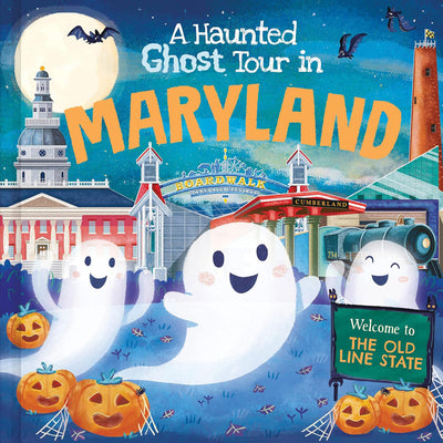 Haunted Ghost Tour in Maryland Children's Book