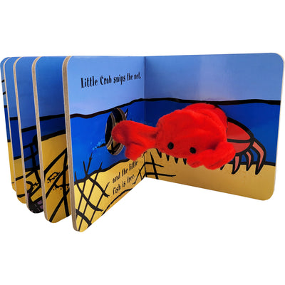 Little Crab Finger Puppet Children's Book