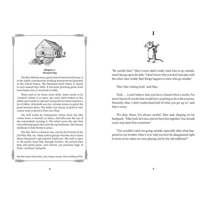 Mac and the Millstone of Time Children's Book Pages 4 and 5