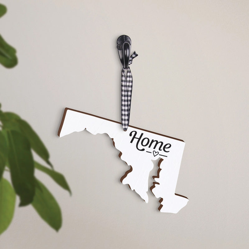 Maryland State Shaped Home Ornament