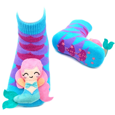 Rattle Baby Socks - Mermaid