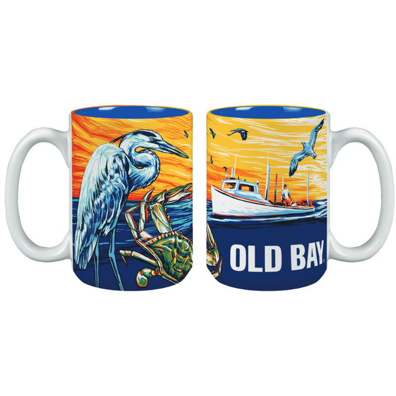 Old Bay Seasoning Scene Coffee Mug