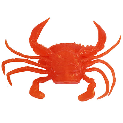 orange crab squeak toy bottom