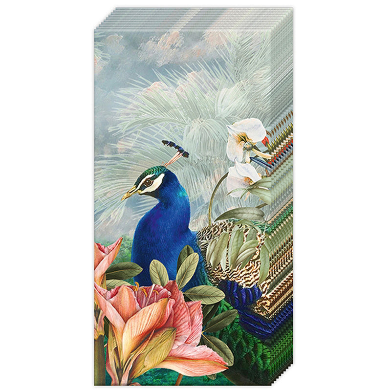 Pocket Tissue Pack - Peacock