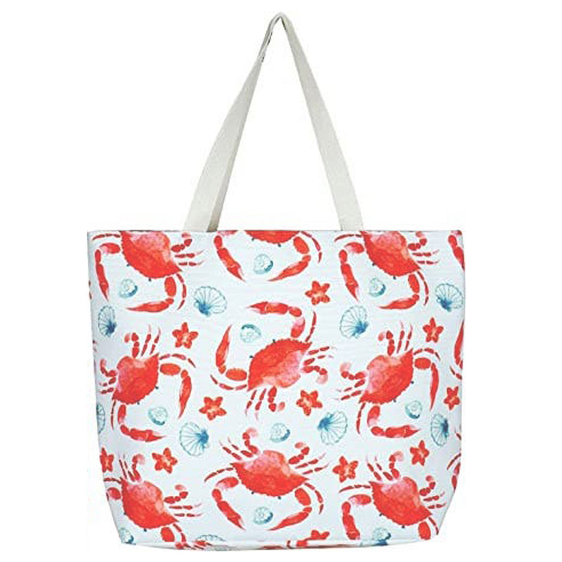 Red Crabs Beach Bag Totebag