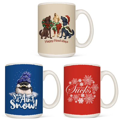 Seasonal Fun 15oz Coffee Mugs - Assorted Designs