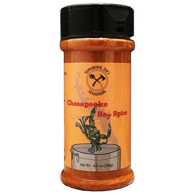 tomahawk jim's cheaspeake bay spice 6.5oz. bottle