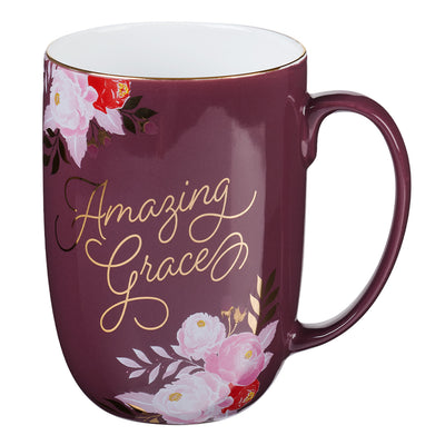 Amazing Grace Mulberry Pink Coffee Mug