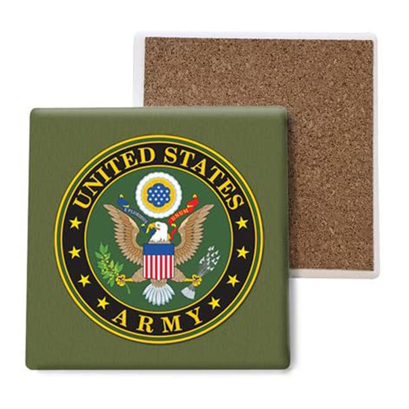 Army Stone Coaster (Each)