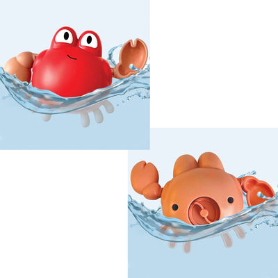 Bath Time For Little Crab - Swimming Crab Toy and Book