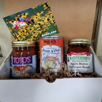 Best of Maryland Gift Box with Soup, Salsa & BBQ Sauce