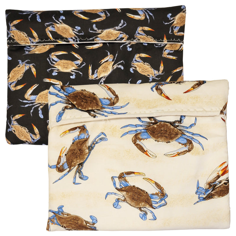 Crab Fabric Potato Bag Assorted Designs