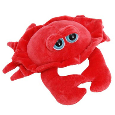 Bright Eyes Red Crab Plush Toy