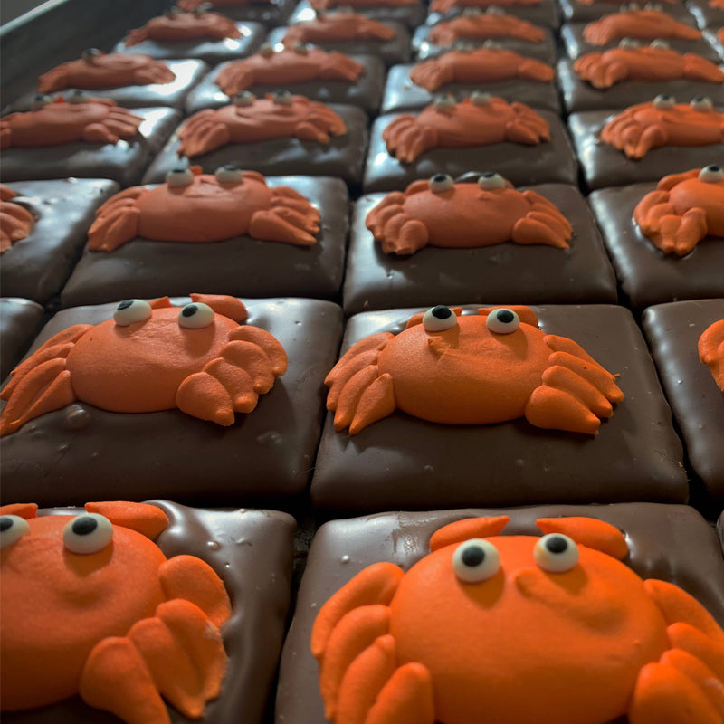 Crab Milk Chocolate Graham Crackers