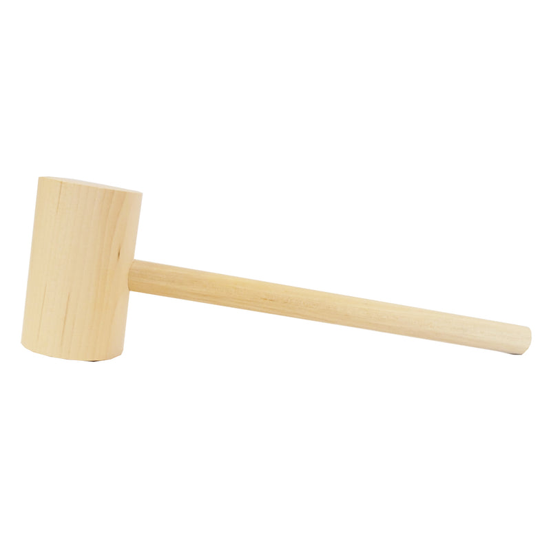 Wooden Crab Mallet Side