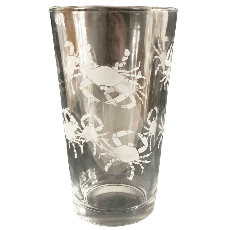 Crab Pint Glass (Tumbler)