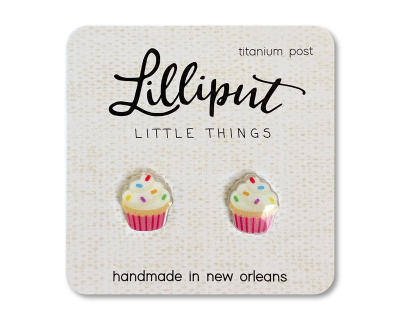 Cupcake Lilliput Earrings