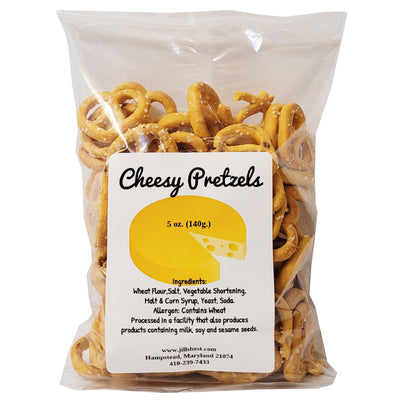 Jill's Cheesy Pretzels 5oz Bag