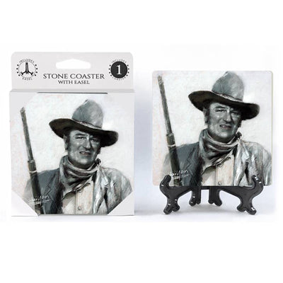 John Wayne Stone Coaster (each)