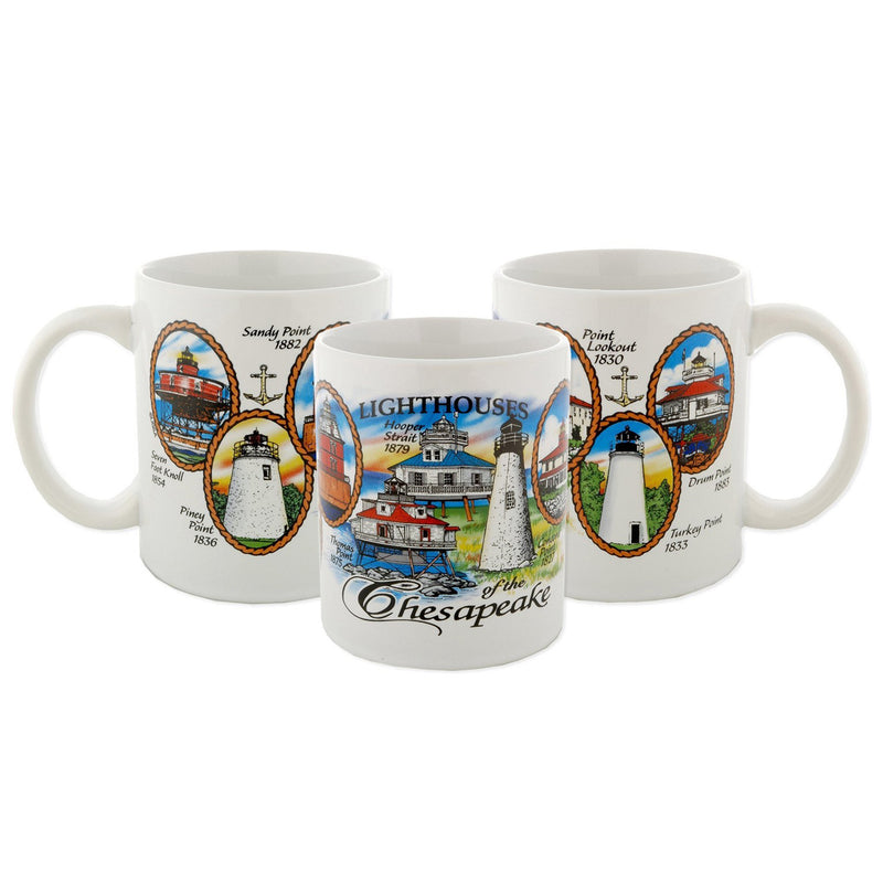 Lighthouses of the Chesapeake Coffee Mug Multi