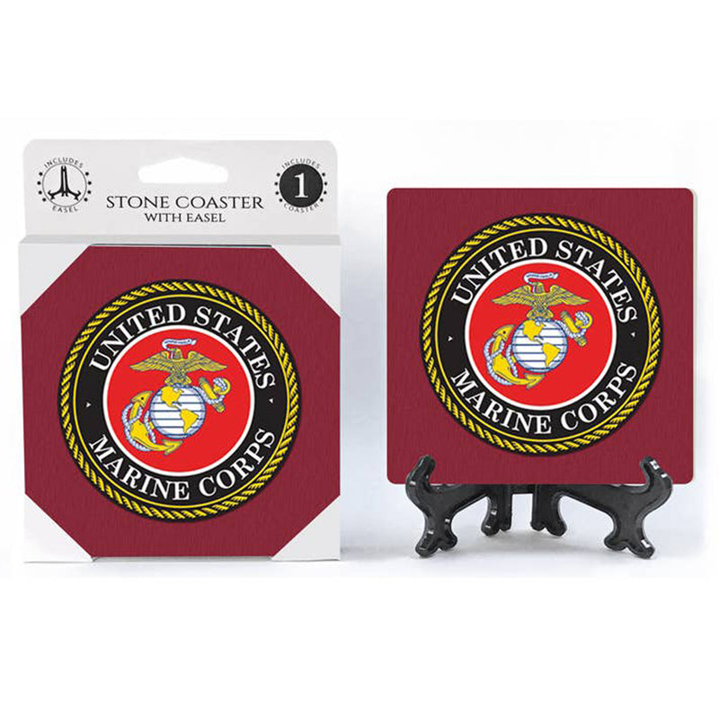 Marines Stone Coaster (Each)