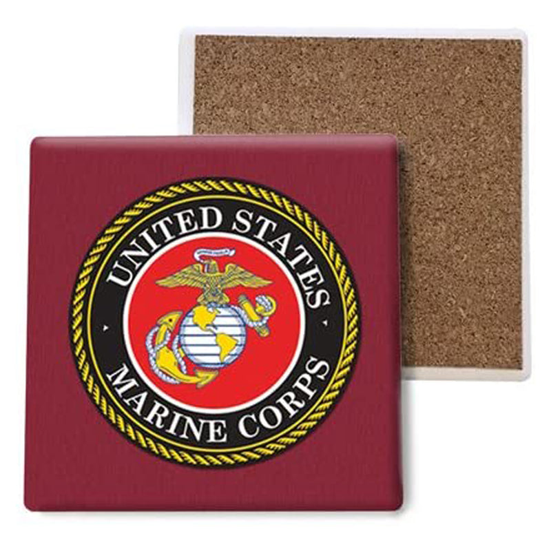 Marines Stone Coaster (Each)