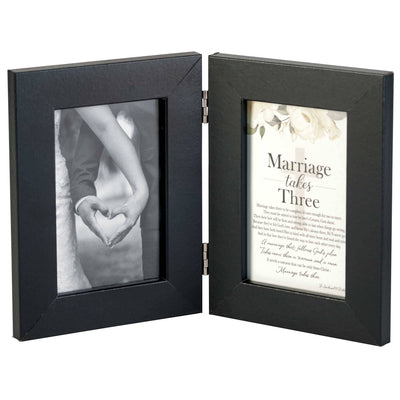 Marriage Takes Three Photo Frame