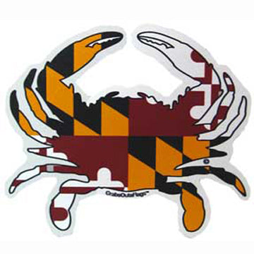 Maryland Flag Crab Magnet