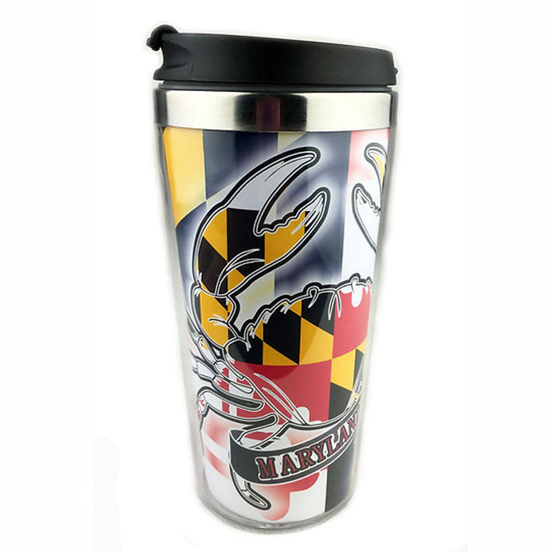 Maryland Flag Crab Tumbler