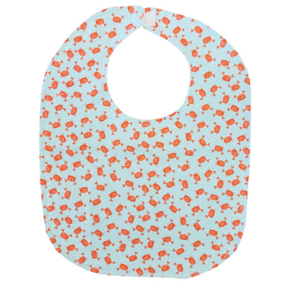 Crab Baby Bib - Mini Happy Crabs