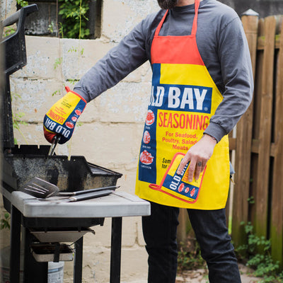 Old Bay Seasoning Full Apron Model