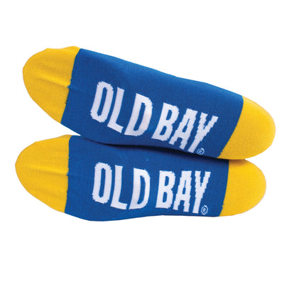 Old Bay Seasoning Red Crabs Crew Socks (bottom)