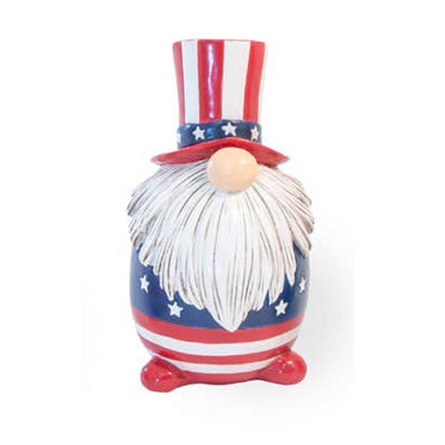 Patriotic Gnome Blue Stripes