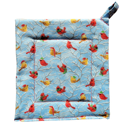 Potholder Locally Sewn - Petite Cardinals