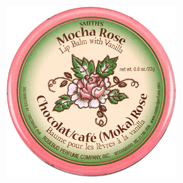 Rosebud's Mocha Rose Lip Balm Tin