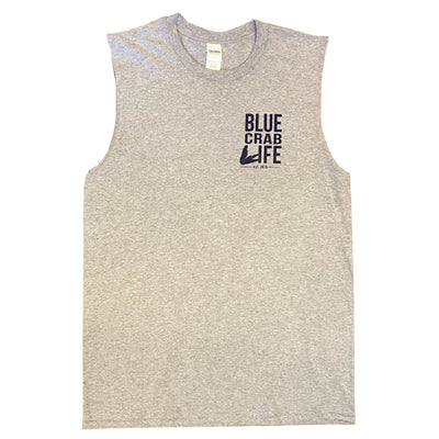 Salute Crab Sleeveless T-Shirt - Men's Front